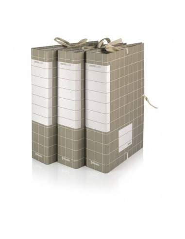 Conf. da 10 Faldoni con lacci rivettati Brefiocart Centro Class Resisto 25x35 cm - grigio - RES0201 Brefiocart - 3