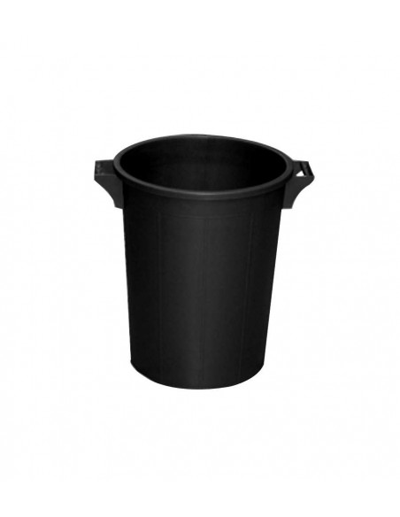 Bidone Pattumiera in plastica antiurto Garden Senza Coperchio Lt. 75 I.C.S. - 2