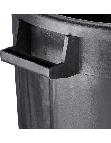 Bidone Pattumiera in plastica antiurto Garden Senza Coperchio Lt.100 I.C.S. - 2