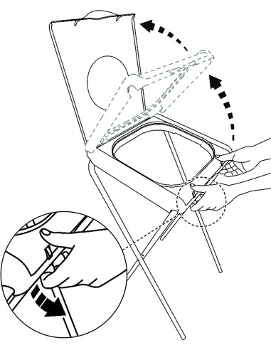 Pattumiera portasacchi tre scomparti per raccolta differenziata Gimi Nature Plus GIMI - 2