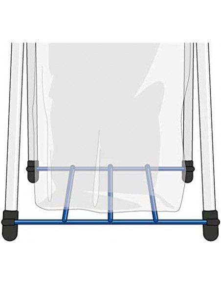 Pattumiera portasacchi tre scomparti per raccolta differenziata Gimi Nature Plus GIMI - 4