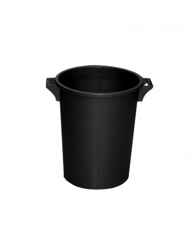 Bidone Pattumiera in plastica antiurto Garden Senza Coperchio Lt. 50 I.C.S. - 1