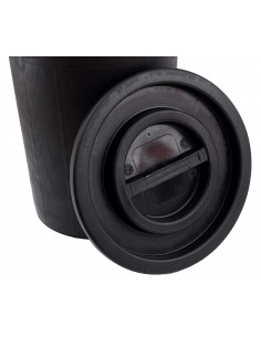Coperchio Per Bidone Pattumiera in plastica antiurto Garden Lt. 50 I.C.S. - 1