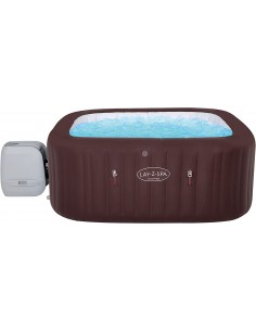 Piscina Con Idromassaggio Gonfiabile Riscaldata BestWay mod: Maldives 60033 Cm.201X201X80H BESTWAY - 1