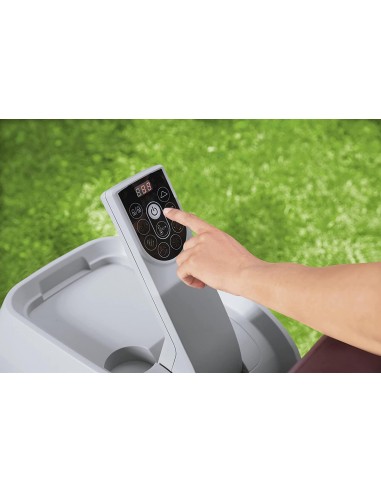 Piscina Con Idromassaggio Gonfiabile Riscaldata BestWay mod: Maldives 60033 Cm.201X201X80H BESTWAY - 4