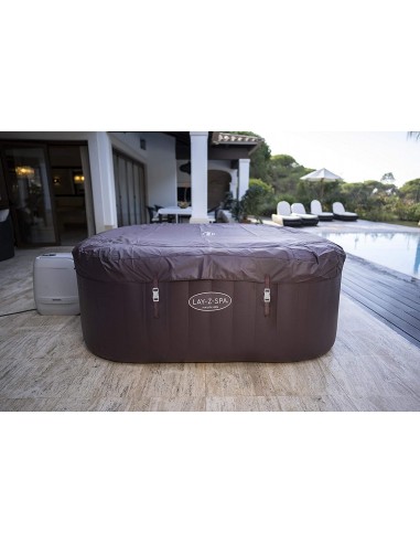 Piscina Con Idromassaggio Gonfiabile Riscaldata BestWay mod: Maldives 60033 Cm.201X201X80H BESTWAY - 6