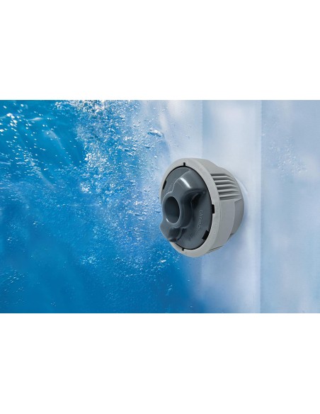 Piscina Con Idromassaggio Gonfiabile Riscaldata BestWay mod: Maldives 60033 Cm.201X201X80H BESTWAY - 7