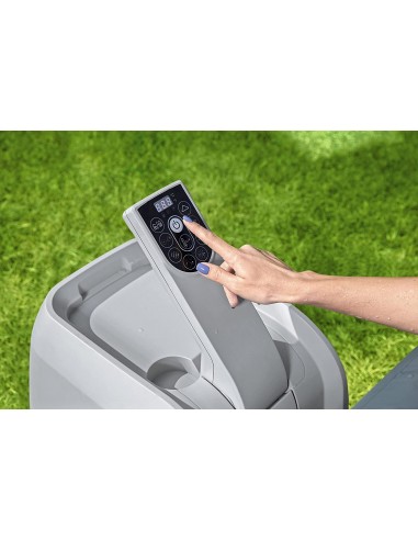 Piscina Con Idromassaggio Gonfiabile Riscaldata BestWay 60031 mod: Hawaii Cm.180X180X71,4H BESTWAY - 3