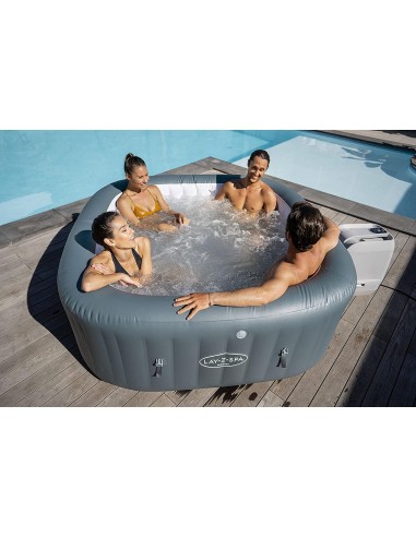 Piscina Con Idromassaggio Gonfiabile Riscaldata BestWay 60031 mod: Hawaii Cm.180X180X71,4H BESTWAY - 4
