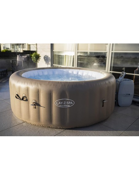 Piscina Con Idromassaggio Gonfiabile Riscaldata BestWay 60017 mod: Palm Spring  Cm.196X71,46H BESTWAY - 3