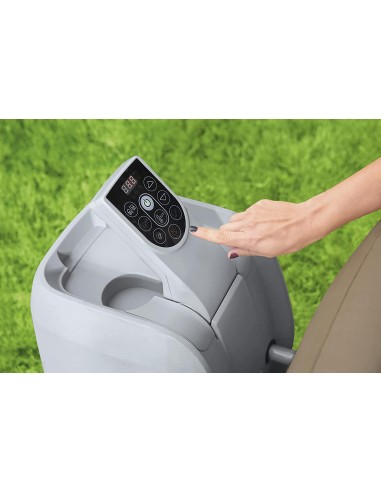 Piscina Con Idromassaggio Gonfiabile Riscaldata BestWay 60017 mod: Palm Spring  Cm.196X71,46H BESTWAY - 4