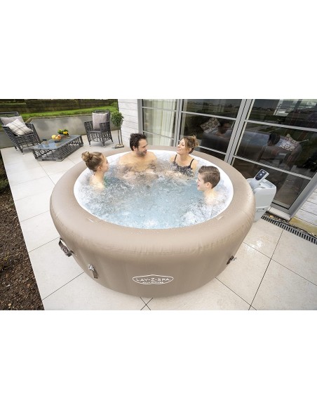 Piscina Con Idromassaggio Gonfiabile Riscaldata BestWay 60017 mod: Palm Spring  Cm.196X71,46H BESTWAY - 5