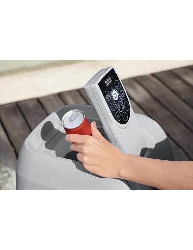 Piscina Con Idromassaggio Gonfiabile Riscaldata BestWay 60015 mod: Ibiza Cm.180X180X66H BESTWAY - 4