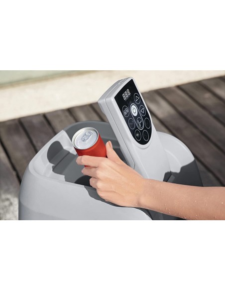 Piscina Con Idromassaggio Gonfiabile Riscaldata BestWay 60015 mod: Ibiza Cm.180X180X66H BESTWAY - 4