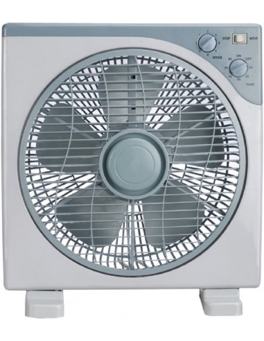 Ventilatore Da Pavimento con Deviatore di Flusso Pale Diametro Cm.30 35W Mod. Box Sn-K305  - 1