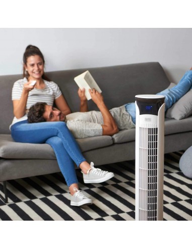Ventilatore a Torre da 102 cm Oscillante, con Telecomando Black+Decker mod: Bxeft49E Black&Decker - 3