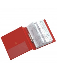 Raccoglitore Sei Rota Stelvio - 2 anelli a D 50 mm - dorso 7 cm - 22 x 30 cm Sei Rota - 2 2