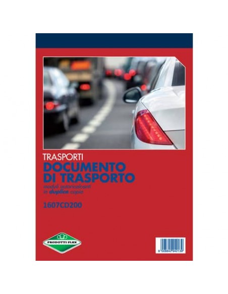 Blocco DDT autoricalcanti flex A5 50x2 copie autoricalcanti 1607CD200  - 2