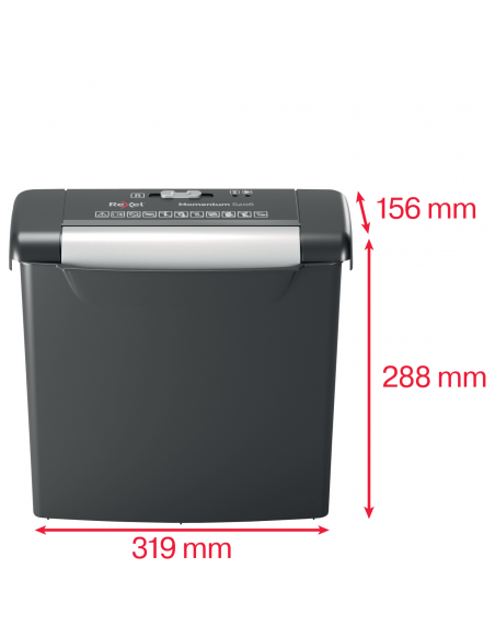 Rexel Distruggidocumenti Momentum S206 Taglio a Strisce - Livello Sicurezza P2 - 9L - 2104568EU Rexel - 4 Rexel Distruggidocumenti Momentum S206 Taglio a Strisce - Livello Sicurezza P2 - 9L - 2104568EU Rexel - 4