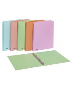 Raccoglitore In Ppl Favorit Pastel Formato 22X30cm 4 Anelli Tondi Dorso 30 mm Favorit - 1
