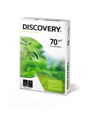 Carta per fotocopie A4 Discovery 70 g/m²  Risma da 500 fogli - Conf da 5 Risme Discovery - 1