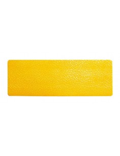 Segnaletica da pavimento forma "Striscia" DURABLE RAL 1003 giallo 10x15 cm Conf. 10 pezzi - 1703-04 Durable - 1 2