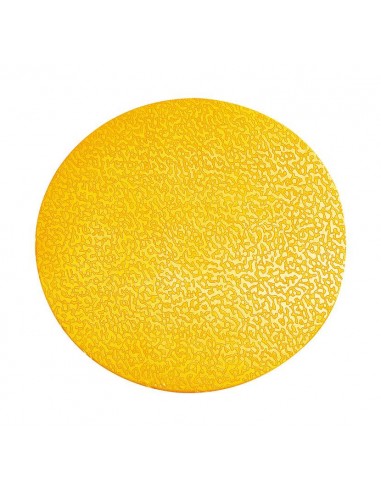 Segnaletica da pavimento forma "Punto" DURABLE RAL 1003 giallo Diametro 10 cm Conf. 10 pezzi - 1704-04 Durable - 2