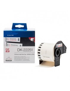 Compatibile Black/Red 62mmX15Meter  Brother P-Touch QL800,810,820