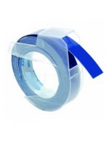 Compatibile Blue  Dymo Junior/Omega Nastro a relievo 3D-9MMx3M