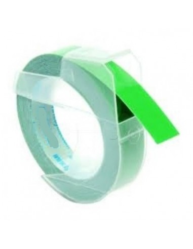 Compatibile Verde  Dymo Junior/Omega Nastro a relievo 3D-9MMx3M