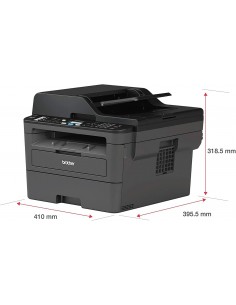 Brother MFCL2710DW Multifunzione Laser 4 in 1 Bianco e Nero, 30 ppm, LAN, Wi-Fi, Stampa Fronte/Retro Automatica, ADF 50 Fogli Br 2