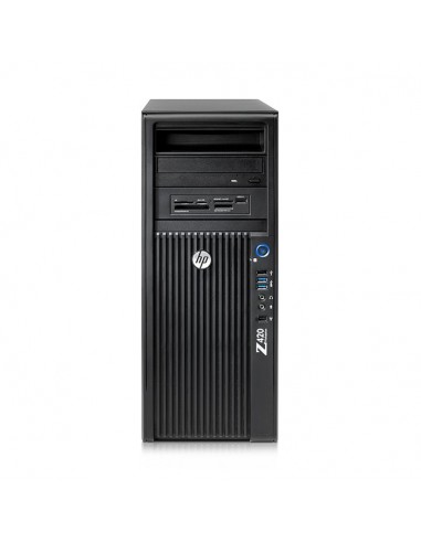 Rigenerato Workstation HP Z420 Xeon Six Core E5-2640 2.5GHz 32Gb 240Gb SSD DVD Nvidia Quadro 2000 2Gb Windows 10 Pro.