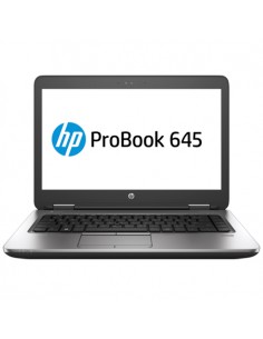 Rigenerato Notebook HP ProBook 645 G3 AMD A6-8530B R5 2.3GHz 8GB 256GB SSD DVD-RW 14 Windows 10 Professional [Grade B]
