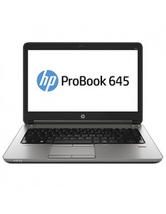 Rigenerato Notebook HP ProBook 645 G1 AMD A6-5350M 2.9GHz 8GB 320GB DVD-RW 14" Windows 10 Professional [Grade B]
