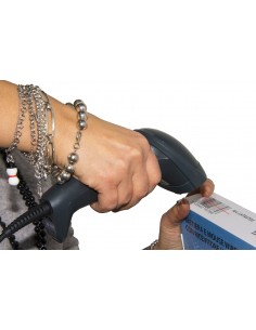 Lettore Codice A Barre Laser Con Cavo Seriale 9 Poli Rs-232 Link - 1 2