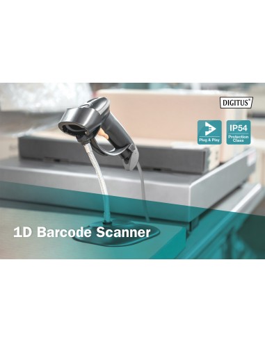 Digitus Lettore Codici A Barre Manuale 1D Usb DIGITUS - 10