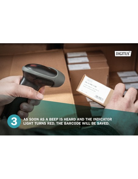 Digitus Lettore Codici A Barre 2D Bluetooth Per Codici Qr DIGITUS - 9