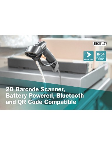 Digitus Lettore Codici A Barre 2D Bluetooth Per Codici Qr DIGITUS - 13