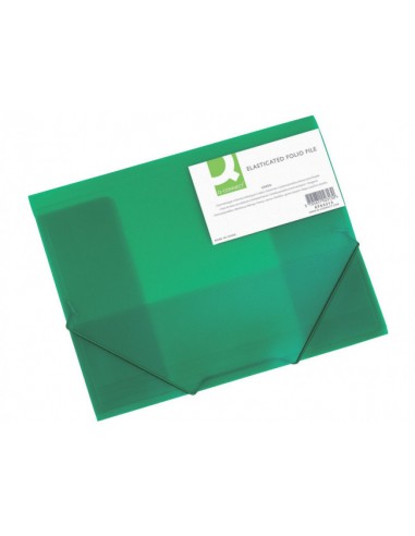 Cartellina a 3 lembi Q-Connect A4 ppl dorso 3 cm colori assortiti  - 2