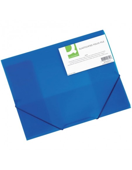 Cartellina a 3 lembi Q-Connect A4 ppl dorso 3 cm colori assortiti  - 5