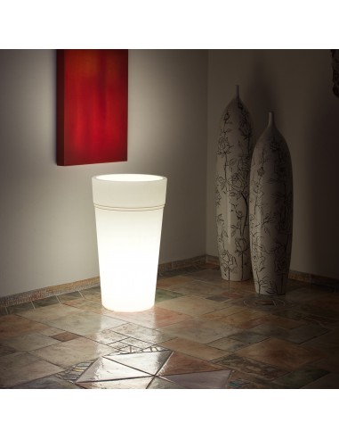 Vaso Stem Luce 14Lt Bianco Teraplast