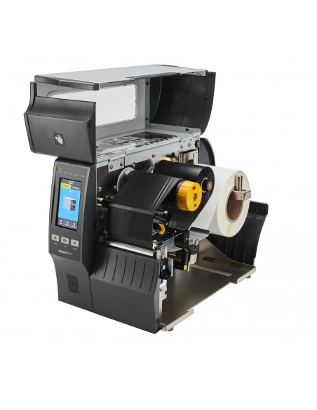 Stampante Zebra ZT411, 203dpi, Display a colori, USB, RS232, BT (4.1), LAN - ZT41142-T0E0000Z Zebra - 2