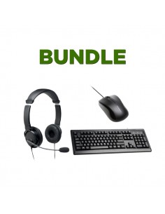 Kit Informatica Kensington Mouse Tastiera e Cuffie Kensington - 1 2