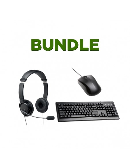 Kit Informatica Kensington Mouse Tastiera e Cuffie Kensington - 2