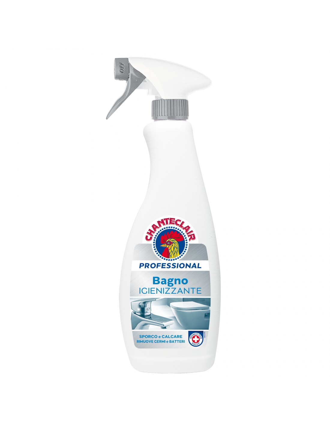 Chanteclair Detergente Bagno Igienizzante Professional - spray da