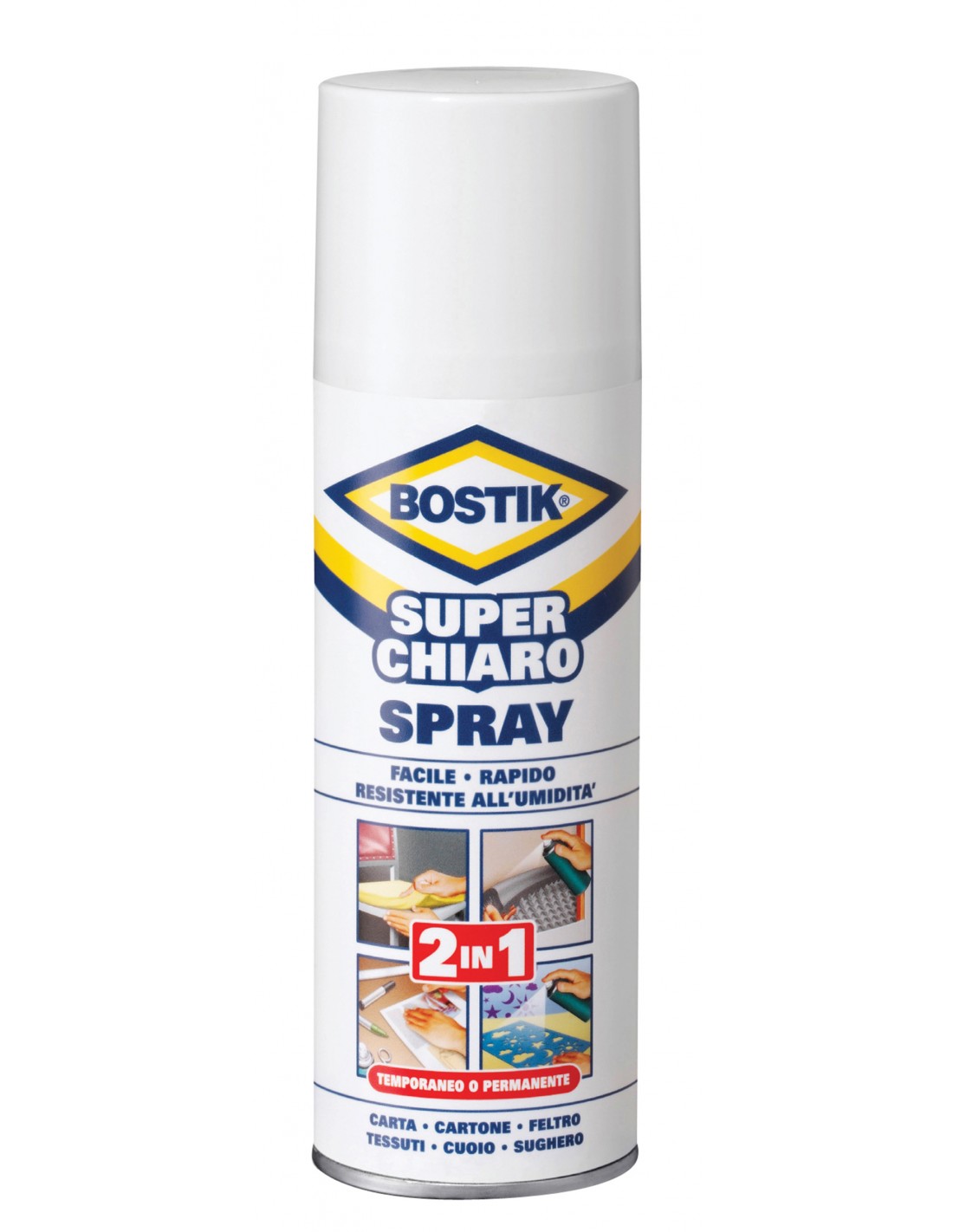 Bostik Superchiaro Spray Colla Universale Da 500Ml