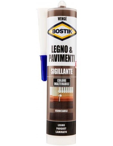 Bostik Sigillante Legno & Pavimenti Wengè In Cartuccia Da 300Ml Bostik - 1