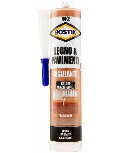 Bostik Sigillante Legno & Pavimenti Noce In Cartuccia Da 300Ml Bostik - 1