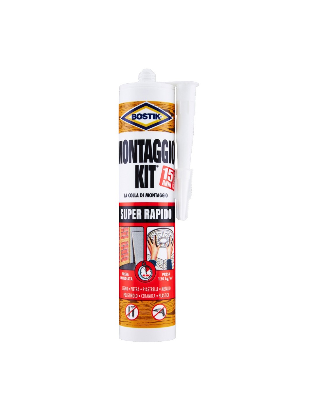 Bostik Montaggio Kit Super Rapido Colla Di Montaggio Universale