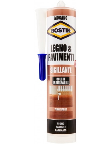 Bostik Sigillante Legno & Pavimenti Mogano In Cartuccia Da 300Ml Bostik - 1